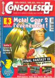 Scan de la couverture du magazine Consoles +  101