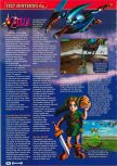 Scan of the review of The Legend Of Zelda: Majora's Mask published in the magazine Consoles + 101, page 3
