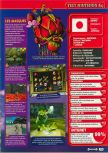Scan of the review of The Legend Of Zelda: Majora's Mask published in the magazine Consoles + 101, page 4