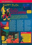 Scan du test de Duck Dodgers Starring Daffy Duck paru dans le magazine Consoles + 107, page 1