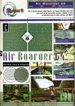 Scan of the review of Airboarder 64 published in the magazine Joypad 081, page 1