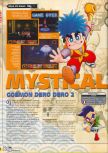 Scan of the review of Mystical Ninja 2 published in the magazine X64 19, page 1