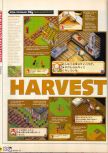 Scan of the review of Harvest Moon 64 published in the magazine X64 19, page 1