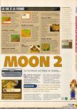 Scan of the review of Harvest Moon 64 published in the magazine X64 19, page 2