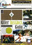 Scan of the review of Killer Instinct Gold published in the magazine Joypad 068, page 1