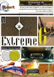 Scan du test de Extreme-G paru dans le magazine Joypad 068, page 1