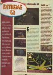 Scan of the review of Extreme-G 2 published in the magazine Player One 091, page 1