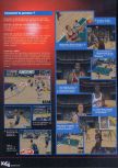 Scan of the review of NBA Courtside 2 featuring Kobe Bryant published in the magazine X64 26, page 3