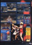 Scan of the review of NBA Courtside 2 featuring Kobe Bryant published in the magazine X64 26, page 4