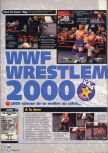 Scan of the review of WWF Wrestlemania 2000 published in the magazine X64 26, page 3
