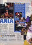 Scan of the review of WWF Wrestlemania 2000 published in the magazine X64 26, page 1
