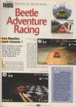 Scan of the review of Beetle Adventure Racing published in the magazine Player One 096, page 1