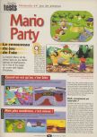 Scan of the review of Mario Party published in the magazine Player One 096, page 1