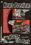 Scan de la preview de Mace: The Dark Age paru dans le magazine Super Power 046, page 1