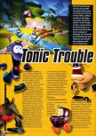 Scan de la preview de Tonic Trouble paru dans le magazine Super Power 047, page 19