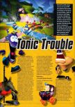 Scan of the preview of Tonic Trouble published in the magazine Super Power 047, page 19