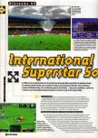 Scan du test de International Superstar Soccer 64 paru dans le magazine Super Power 047, page 1