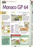 Scan of the review of Monaco Grand Prix Racing Simulation 2 published in the magazine Player One 100, page 1