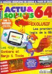 Scan de la couverture du magazine Actu & Soluces 64  04