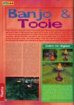 Scan of the review of Banjo-Tooie published in the magazine Actu & Soluces 64 04, page 1