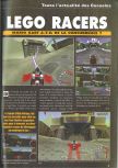 Scan of the preview of Lego Racers published in the magazine Consoles News 30, page 6