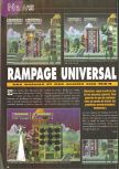 Scan of the preview of Rampage 2: Universal Tour published in the magazine Consoles News 30, page 1