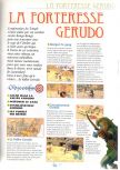 Scan of the walkthrough of The Legend Of Zelda: Ocarina Of Time published in the magazine 64 Player 6, page 34