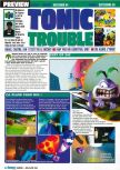 Scan of the preview of  published in the magazine Consoles Max 02, page 1