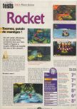 Scan du test de Rocket: Robot on Wheels paru dans le magazine Player One 103, page 1