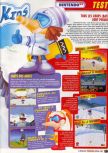 Scan of the review of Snowboard Kids published in the magazine Le Magazine Officiel Nintendo 05, page 2