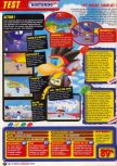 Scan of the review of Snowboard Kids published in the magazine Le Magazine Officiel Nintendo 05, page 3