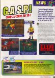 Scan of the preview of  published in the magazine Le Magazine Officiel Nintendo 05, page 1