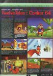 Scan of the preview of Conker's Bad Fur Day published in the magazine Ultra 64 1, page 1