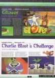 Scan de la preview de Charlie Blast's Territory paru dans le magazine Ultra 64 1, page 9