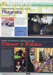 Scan de la preview de Caesar's Palace 64 paru dans le magazine Ultra 64 1, page 6