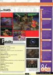 Scan du test de Bio F.R.E.A.K.S. paru dans le magazine Ultra 64 1, page 6