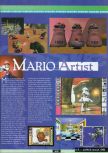 Scan de la preview de Mario Artist: Talent Studio paru dans le magazine Ultra 64 1, page 1