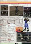 Scan of the walkthrough of Fighters Destiny published in the magazine Ultra 64 1, page 3