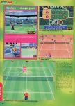 Scan of the review of Mario Tennis published in the magazine Actu & Soluces 64 02, page 3