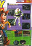 Scan of the review of Toy Story 2 published in the magazine Le Magazine Officiel Nintendo 23, page 2
