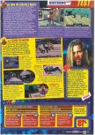 Scan of the review of WCW Mayhem published in the magazine Le Magazine Officiel Nintendo 23, page 2