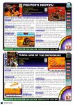 Scan du test de Fighters Destiny paru dans le magazine Nintendo Power 104, page 1