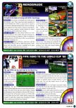 Scan of the review of Aero Gauge published in the magazine Nintendo Power 105, page 1