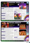 Scan du test de Rampage World Tour paru dans le magazine Nintendo Power 107, page 1