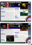 Scan du test de Chopper Attack paru dans le magazine Nintendo Power 110, page 1