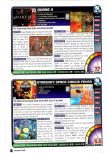 Scan of the review of Starshot: Space Circus Fever published in the magazine Nintendo Power 122, page 1