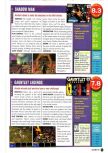 Scan du test de Gauntlet Legends paru dans le magazine Nintendo Power 124, page 1