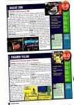 Scan of the review of NASCAR 2000 published in the magazine Nintendo Power 125, page 1