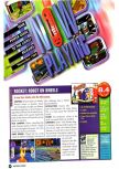 Scan du test de Rocket: Robot on Wheels paru dans le magazine Nintendo Power 126, page 1