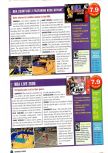 Scan du test de NBA Live 2000 paru dans le magazine Nintendo Power 127, page 1